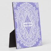 Celestial Diamond Mandala Fotoplaat (Zijkant)