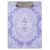 Celestial Diamond Mandala Klembord (Voorkant)