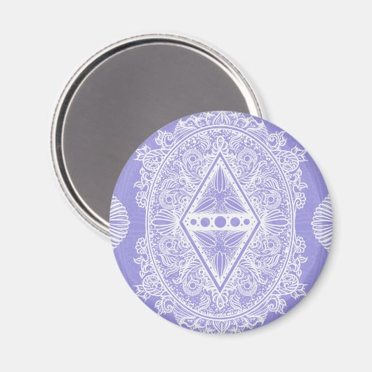 Celestial Diamond Mandala Magneet (Voorkant / Achterkant)