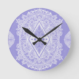 Celestial Diamond Mandala Ronde Klok