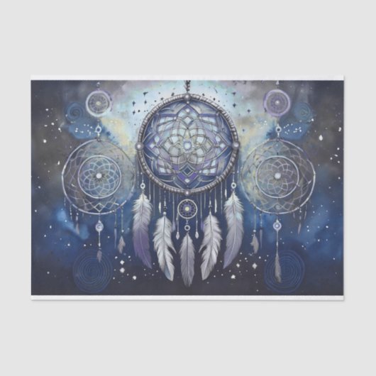 Celestial Dream Catcher, Twilight Stars Tissuepapier (Voorkant)