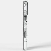 Celestial Dreams Doodles gepersonaliseerd Case-Mate iPhone Case (Achterkant / Rechts)