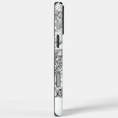 Celestial Dreams Doodles gepersonaliseerd Case-Mate iPhone Case (Achterkant / Rechts)