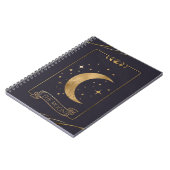 Celestial Dreams - Moon Tarot Kaart Notitieboek (Linkerzijde)