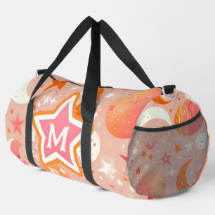 Celestial Dreams Sinaasappel en Roze Monogram Plunjezak
