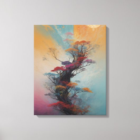 Celestial Dreamscape Canvas Prints: Een fusie van Afdruk (Voorkant)