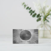 Celestial Eclipse Modern Visitekaartje (Staand voorkant)