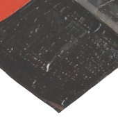 Celestial Elegance: Abstracte Exploratie in Beige Korte Tafelloper (Hoek)