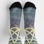 Celestial Elegance: Pearl Pentagram Sokken (Top)
