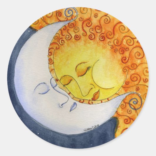 Celestial Embrace Sticker (Voorkant)