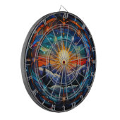 Celestial Escape Dartboard Dartbord (Voorkant Links)