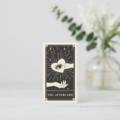 Celestial Eye Tarot Lash Aftercare Card Visitekaartje (Staand voorkant)
