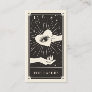Celestial Eye Tarot Lash Black Visitekaartje