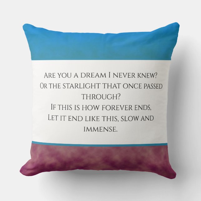 Celestial Fade Kussen (Voorkant)