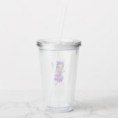 Celestial Fairy Glitter Acryl Drinkbeker (Achterkant)