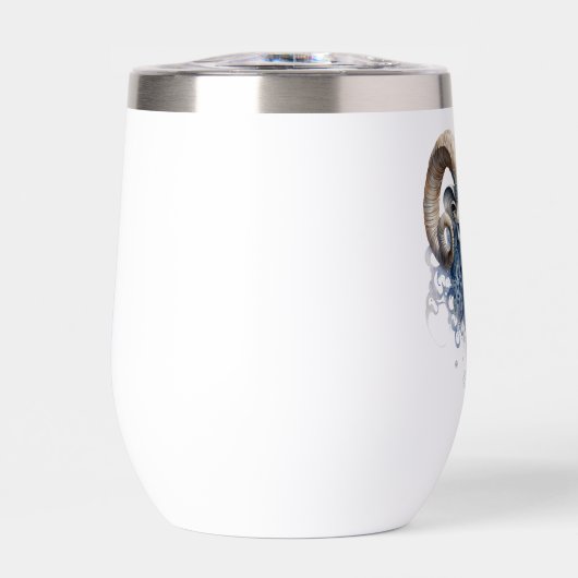 Celestial Fantasy Galaxy Ram Zodiac Symbool Ram (Voorkant)