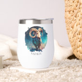 Celestial Fantasy Ram Zodiac Symbool Galaxy Ram Ra