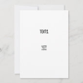 Celestial Feline in goud Kaart (Achterkant)