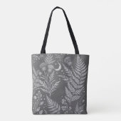 Celestial Fern Moon Botanical Tote Bag (Achterkant)