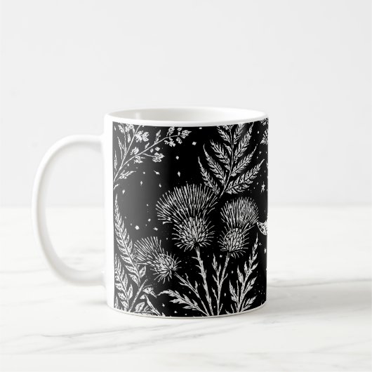 Celestial Fern Moon Mug (Gauche)