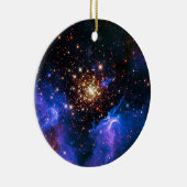 Celestial Fireworks Keramisch Ornament (Rechts)