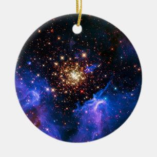 Celestial Fireworks Keramisch Ornament