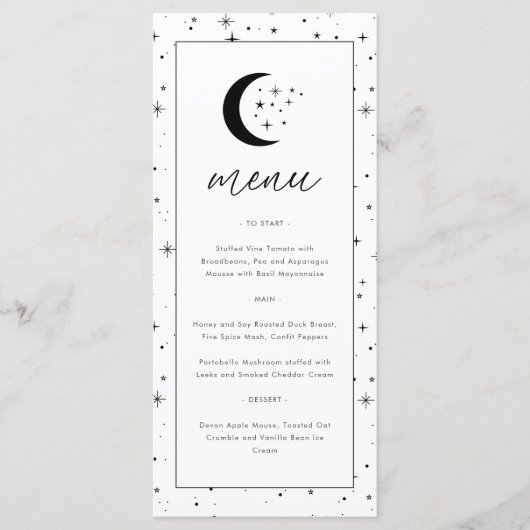 Celestial Flat Menu (Voorkant)