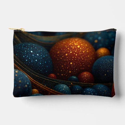 Celestial Flow: Abstracte sferen in beweging Etui (Voorkant)