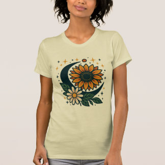 Celestial Flower Women's Slim Fit T-Shirt