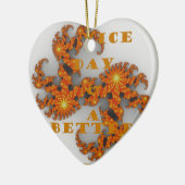 Celestial Galactic heeft een mooie dag en betere n Keramisch Ornament (Links)