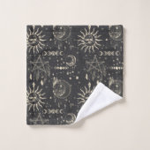 Celestial Galaxy Occult Pattern Bad Handdoek (Wasdoekje)