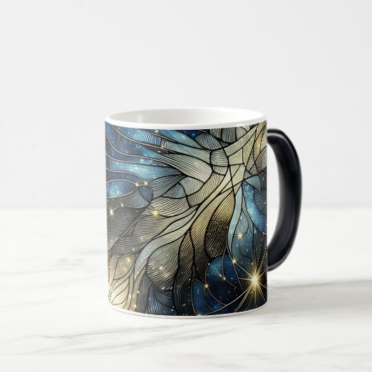 Celestial Glas in lood Art mok (Voorkant rechts)