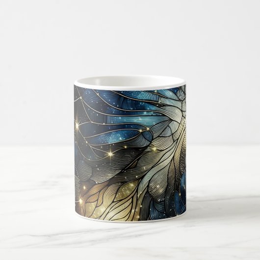 Celestial Glas in lood Art mok (Center)