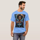 Celestial Goddess Galaxy Energie Shirt (Voorkant volledig)