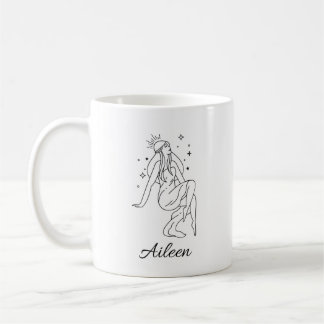 Celestial goddess gepersonaliseerd Halloween Koffiemok
