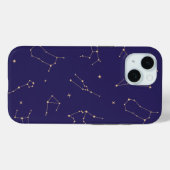 Celestial Gold Star Solareclipse Thema Case-Mate iPhone Case (Achterkant (horizontaal))
