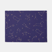 Celestial Gold Star Solareclipse Thema Deurmat (Voorkant)