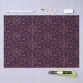 Celestial Gold Star Solareclipse-thema Tissuepapier (Craft)