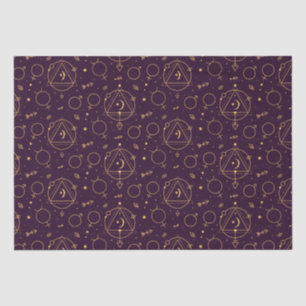 Celestial Gold Star Solareclipse-thema Tissuepapier