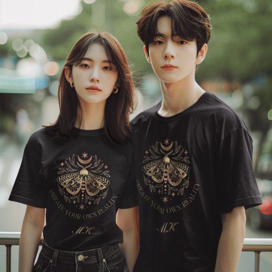 Celestial Golden Moth T-shirt