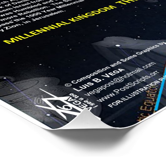 Celestial Gospel Perfect Poster (Hoek)