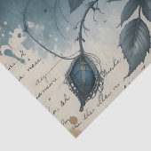 Celestial Gothic Roos Midnight Elegance Decoupage Tissuepapier (Detail)