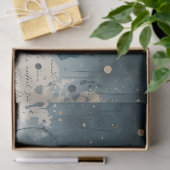 Celestial Gothic Roos Midnight Elegance Decoupage Tissuepapier (Geschenk)