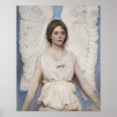 Celestial Grace: Angel beroemd gemaakt door Abbott Poster (Voorkant)