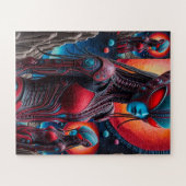 Celestial Guardian: de kosmische beschermer Legpuzzel (Horizontaal)