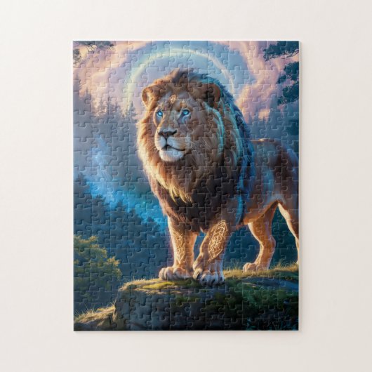 Celestial Guardian Lion Legpuzzel (Verticaal)