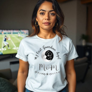 Celestial Guardian Mom   Maan en eerste reis kunst Tri-Blend Shirt
