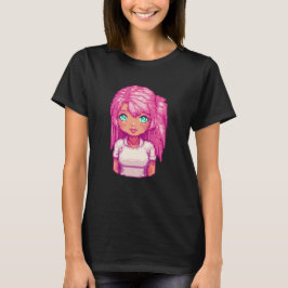 Celestial Guardian roze meisje T-shirt