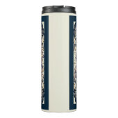 Celestial Half Sun & Moon Blue Yellow Thermosbeker (Achterkant)