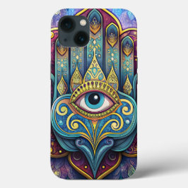 Celestial Hamsa  iPhone 13 Hoesje